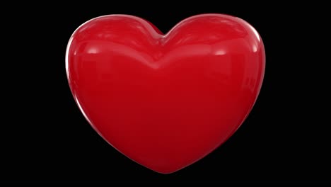 Herz-Liebe-Schlagen-Puls-Valentinstag-Sex-Jahrestag-Paar-Romantik-Dating-Schleife-4k